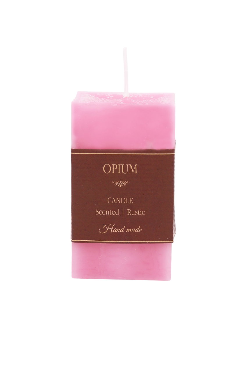 Plamty® Rustika Opium scented pillar candle wholesale